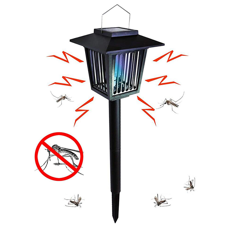 Solar Mosquito - Luci assassine ideali per l'esterno, nessun cablaggio richiesto!