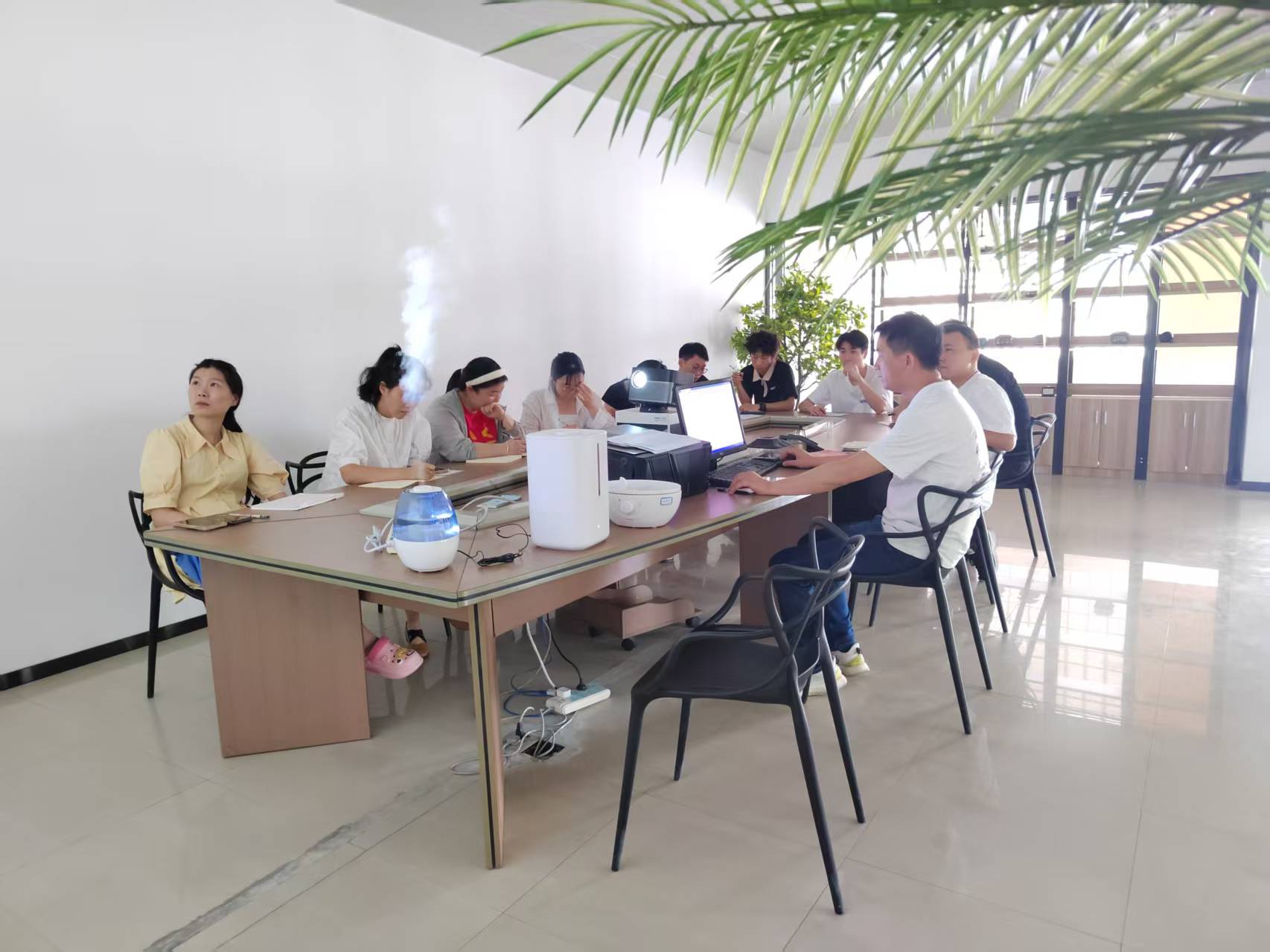 Sessione di formazione sulla conoscenza dell'umidificatore