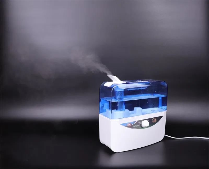 Umidificatore d'aria con ugello regolabile a nebbia fredda da 3 litri