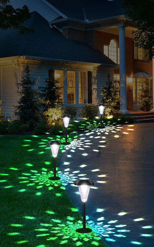 Luci solari per esterni per giardino