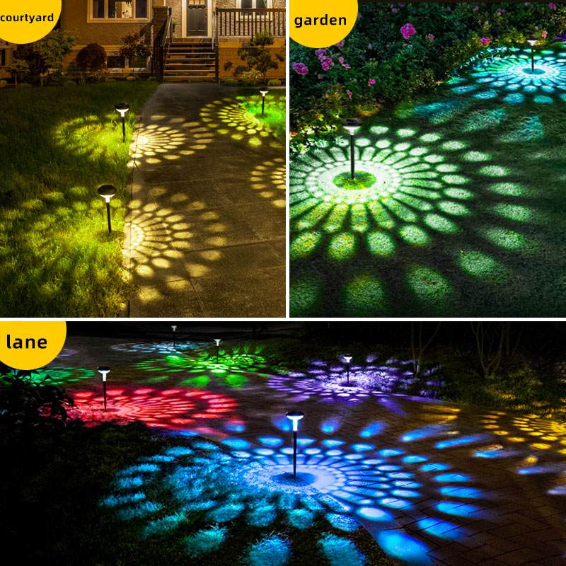 Luci da giardino per la decorazione del paesaggio del prato solare