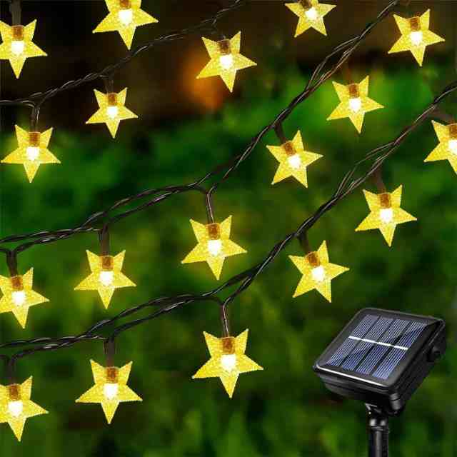 Stringa luminosa solare a LED Twinkle Star 50